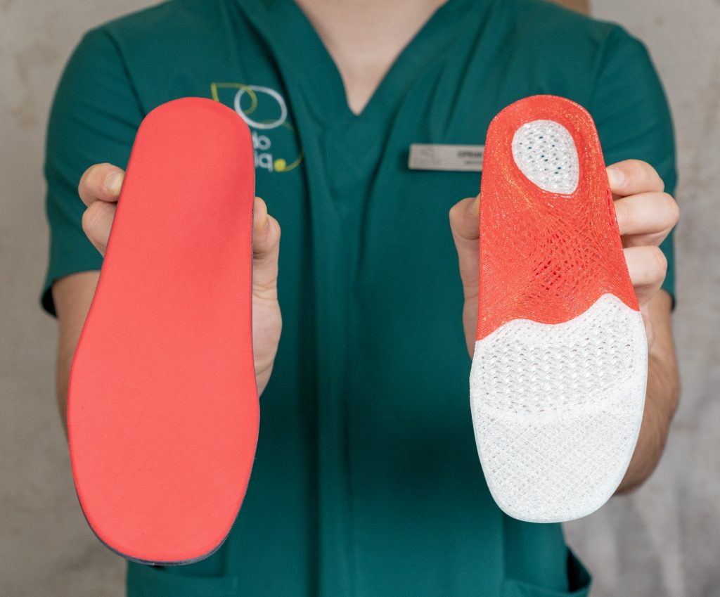 Orteze si talonete personalizate